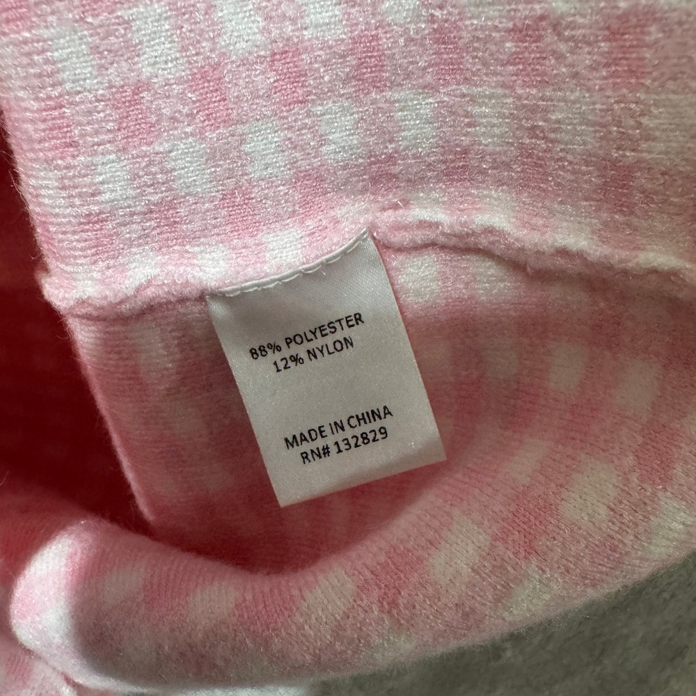 Majorelle Pink Gingham Knit Mini Dress Womens Size Medium Sleeveless Scoop Neck - Picture 4 of 8